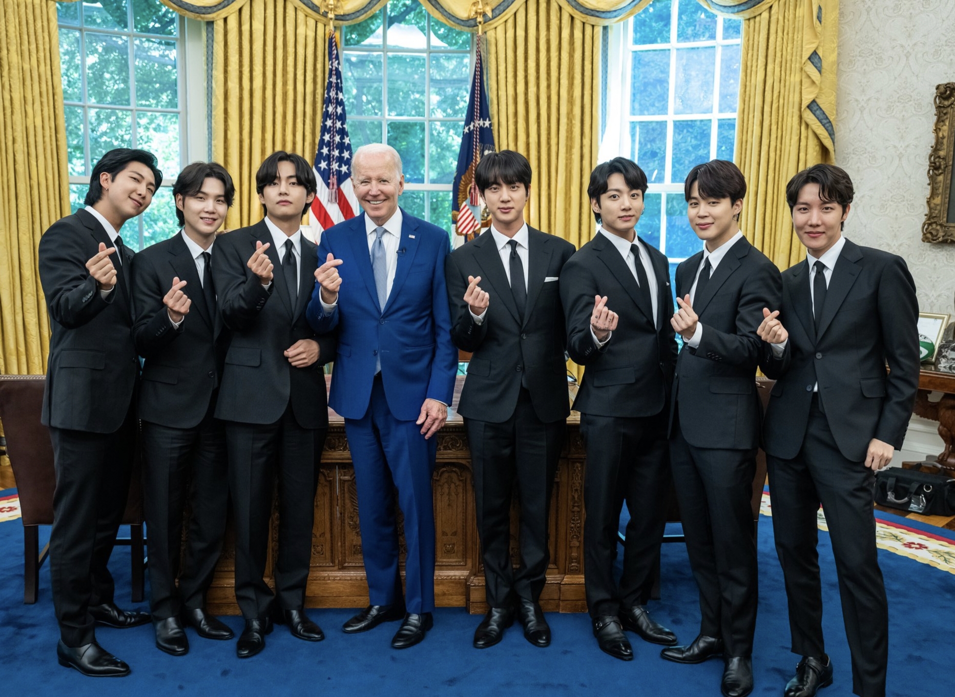 Presiden AS Joe Biden Ungkap Kekagumannya pada BTS