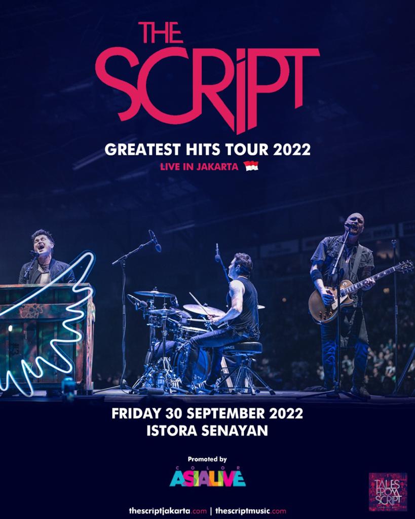 jadwal konser the script di Jakarta