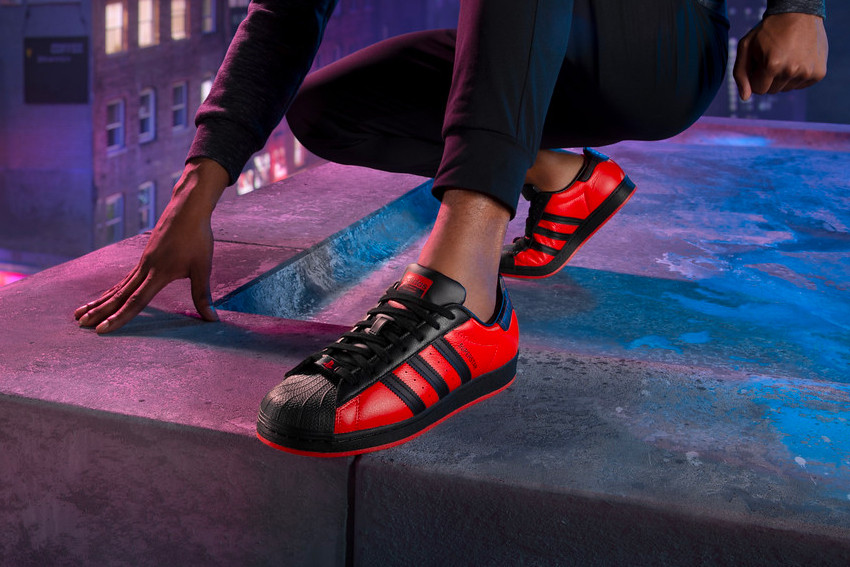 spiderman miles morales adidas